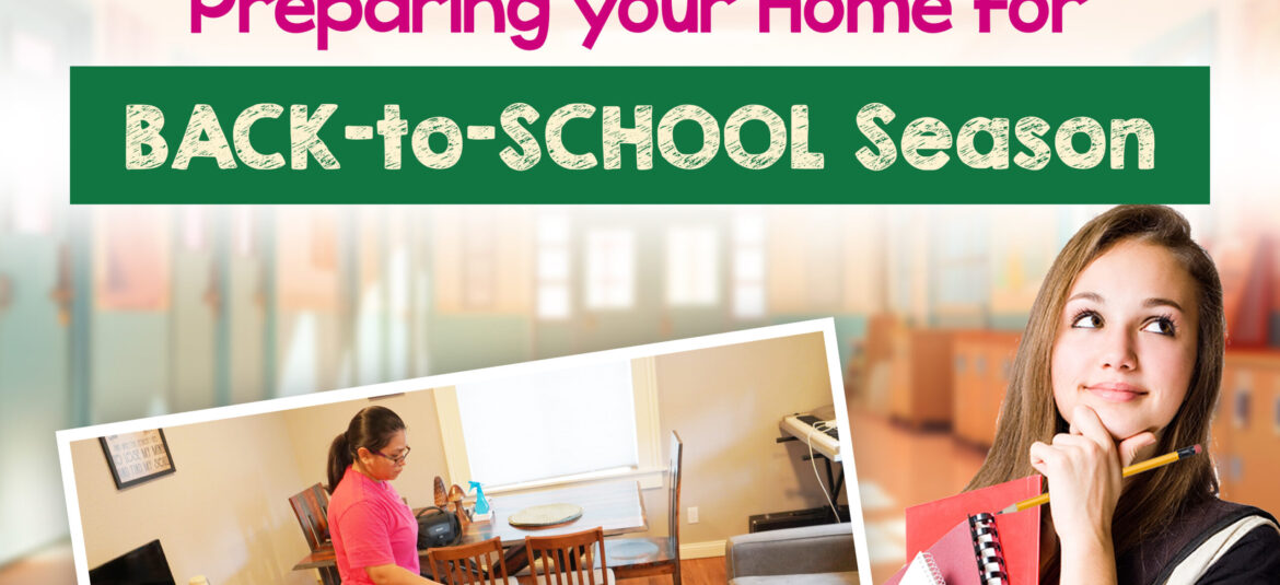 Clean and Simple Preparing Your Home for the Back to School Season scaled